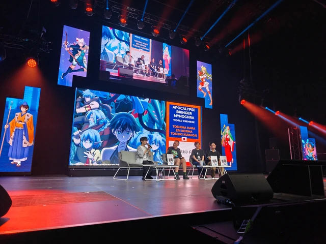 Premiere von Apocalypse Bringer Mynoghra mit Studio MAHO FILM, Anime Messe Babelsberg 2025